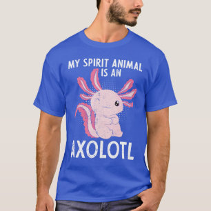 T-shirt Axolotl propriétaire mexicaine Amphibian Spirit An