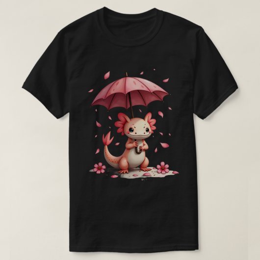 T-shirt Axolotl Sakura (Design devant)