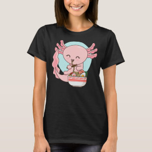 T-shirt Axolotl Shirt Ramen Bowl Japonais nouilles Axolotl