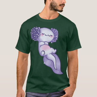 T-shirt Axolotl Sleep Nap Cute Funny Axolotls Kawaii Japon