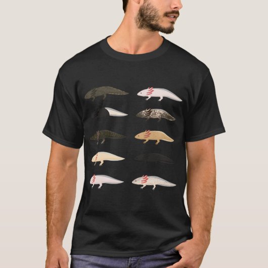 T-shirt Axolotls 2 (Devant)