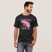 T-shirt Axolotls Les Régénérateurs Ultimes Cute Axolotl (Devant entier)