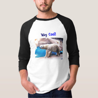 T-shirt AY- chemise d'ours blanc de cool de manière