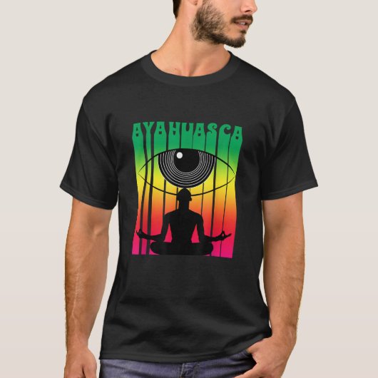 T-shirt Ayahuasca Psychedelique DMT (Devant)