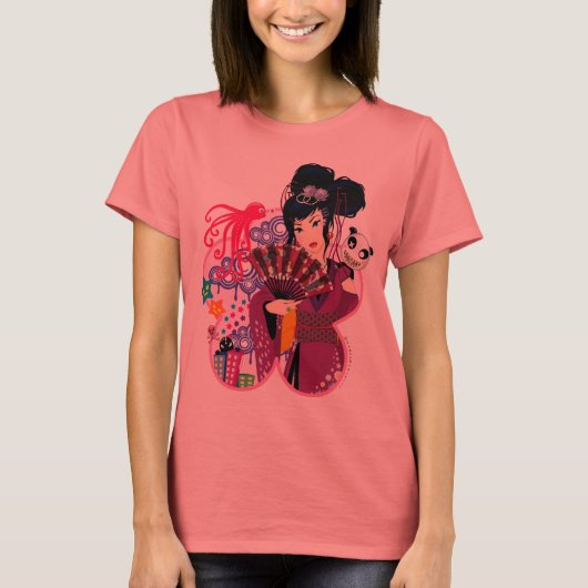 T-shirt Ayaka dans la ville de Harajuku (Devant)