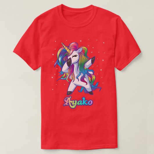 T-shirt AYAKO Unicorn Cadeaux Pour Filles Cadeaux Annivers (Design devant)