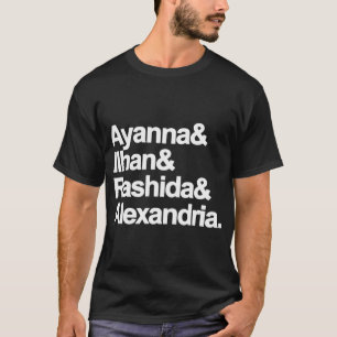 T-shirt Ayanna Ilhan Rashida Alexendria