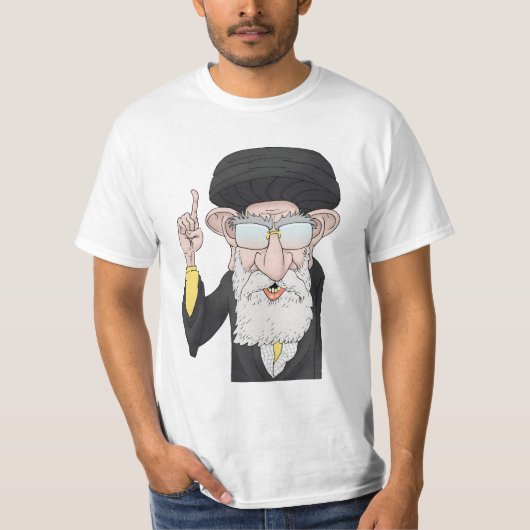 T-shirt Ayatollah Khamenei Cute (Devant)
