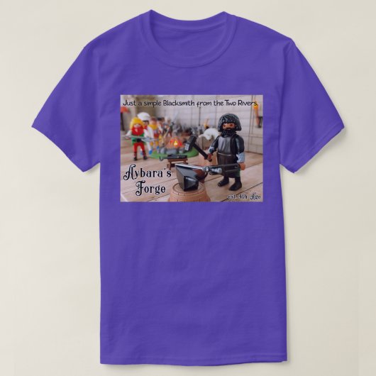 T-shirt Aybarax27s Forge T (Design devant)