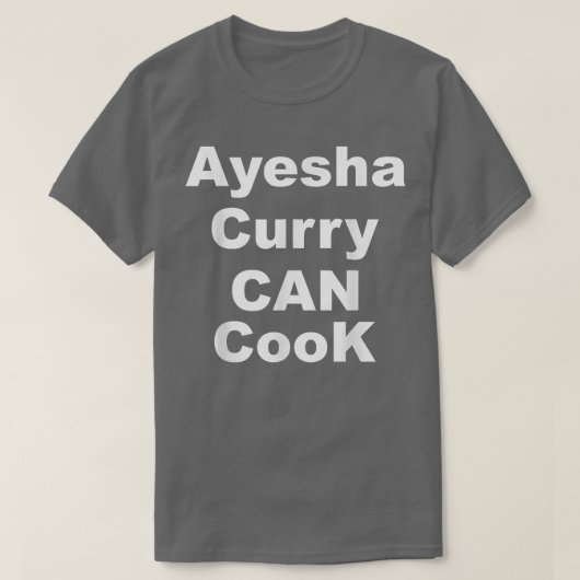 T-shirt Ayesha Curry (Design devant)