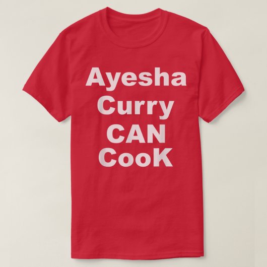 T-shirt Ayesha Curry Can CookAyesha Curry Can Cook Trend  (Design devant)