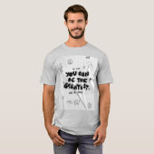 T-shirt "Ayez confiance, soyez seul !" (Devant entier)