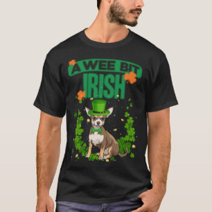 T-shirt Ayez de la chance St Patrick's Day Cute little Chi