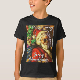 T-shirt Ayez Très Joyeux Noël Garcia Père Noël Holiday