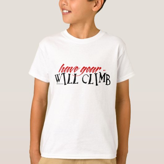 T-shirt Ayez un engrenage - Montera (Devant)