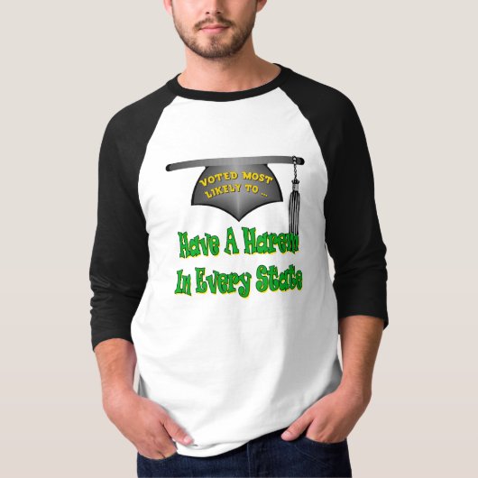 T-shirt Ayez un harem (Devant)