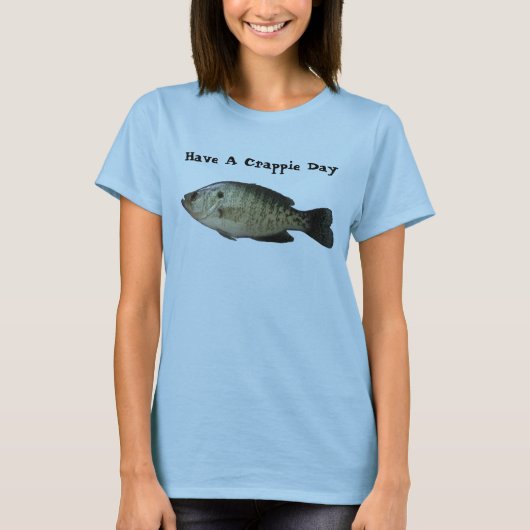 T-shirt Ayez un jour de crapet (Devant)