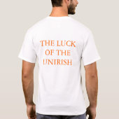 T-shirt Ayez un jour protestant de St Patricks (Dos)