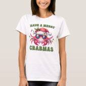 T-shirt Ayez un joyeux crabme (Devant)