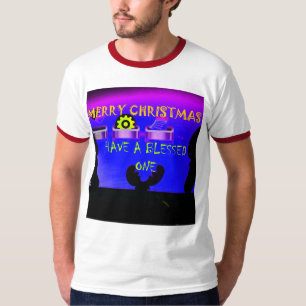 T-shirt Ayez un joyeux Noël de Noël - Un numérique festif