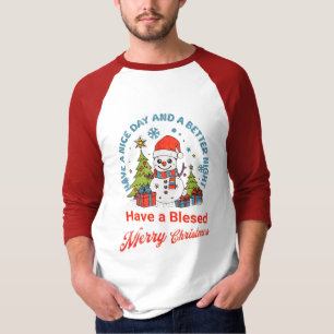 T-shirt Ayez un Joyeux Noël et une Bonne Année