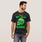 T-shirt Ayez un os - Halloween de refroidissement ! (Devant entier)