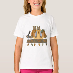 T-shirt "Ayez une belle chute" Le sanglier Nounours d'auto