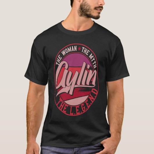T-shirt Aylin the Lady of Myth the Legend (Devant)