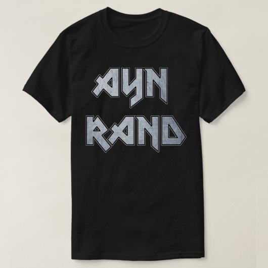 T-shirt Ayn Rand 2 (Design devant)