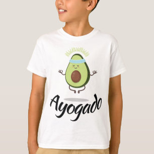 T-shirt Ayogado - Yoga Avocado - Fruit spirituel - Vegan P