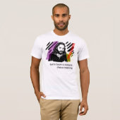 T-shirt Ayons venu à la réunion de Jésus (Devant entier)