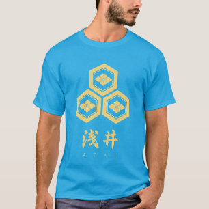T-shirt Azai Clan kamon avec nom de clan