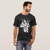 T-shirt Azawakh with crown dog greyhound mom (Devant entier)