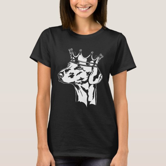 T-shirt Azawakh with crown dog greyhound mom (Devant)