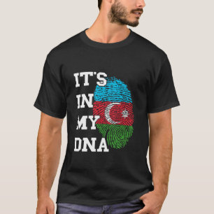 T-shirt Azerbaïdjan C'est Dans Mon Empreinte Digitale Azer