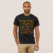 T-shirt Aztec Figures of Animals (Devant entier)