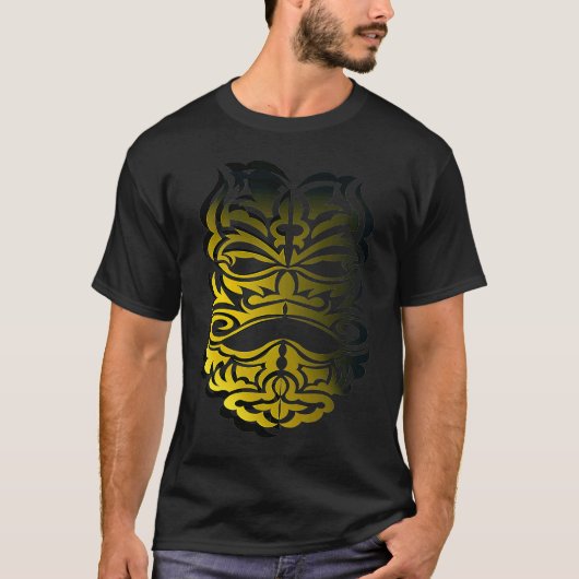 T-shirt Aztec Gold Skull (Devant)
