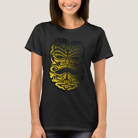 T-shirt Aztec Gold Skull (Devant)