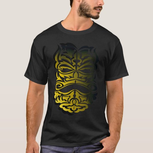 T-shirt Aztec Gold Skull (Devant)