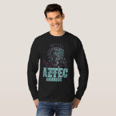 T-shirt Aztec Guerrier Roi Mexique Aztec Mayas natif Aztec (Devant entier)