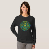 T-shirt Aztec Mayas Aztec Calendar Mexico (Devant entier)
