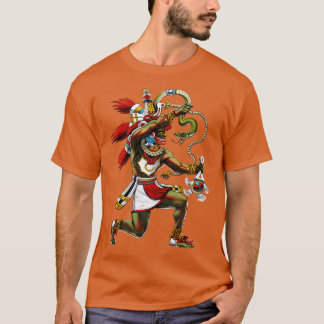 T-shirt Aztec Serpent God Quetzalcoatl