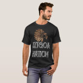 T-shirt AZTECA NATION Indigenous Native Mexican Headdress (Devant entier)
