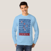 T-shirt AZUREST UNITY dans notre CommUNITY Long Sleeve (Devant entier)