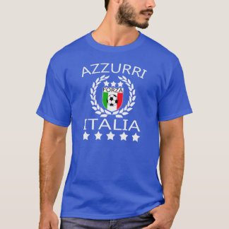 T-SHIRT AZZURRI FORZA ITALIE