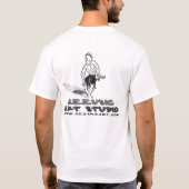 T-shirt azzusicartstudio4white (Dos)