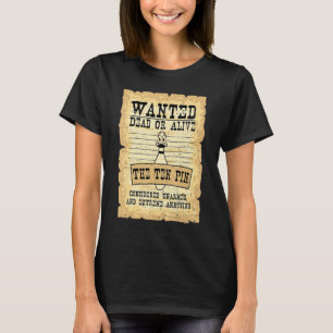 T-shirt B0wling Recherché Mort Ou Vivez Le B0wling Dix Pi