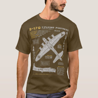 T-shirt B17 Forteresse Volante (2) 