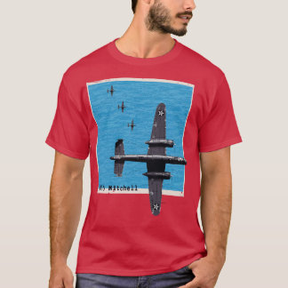 T-shirt B25 Avion bombardier Mitchell 2ÈME GUERRE MONDIALE