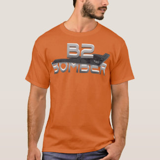 T-shirt B2 cadeau de pilote d'avion bombardier furtif